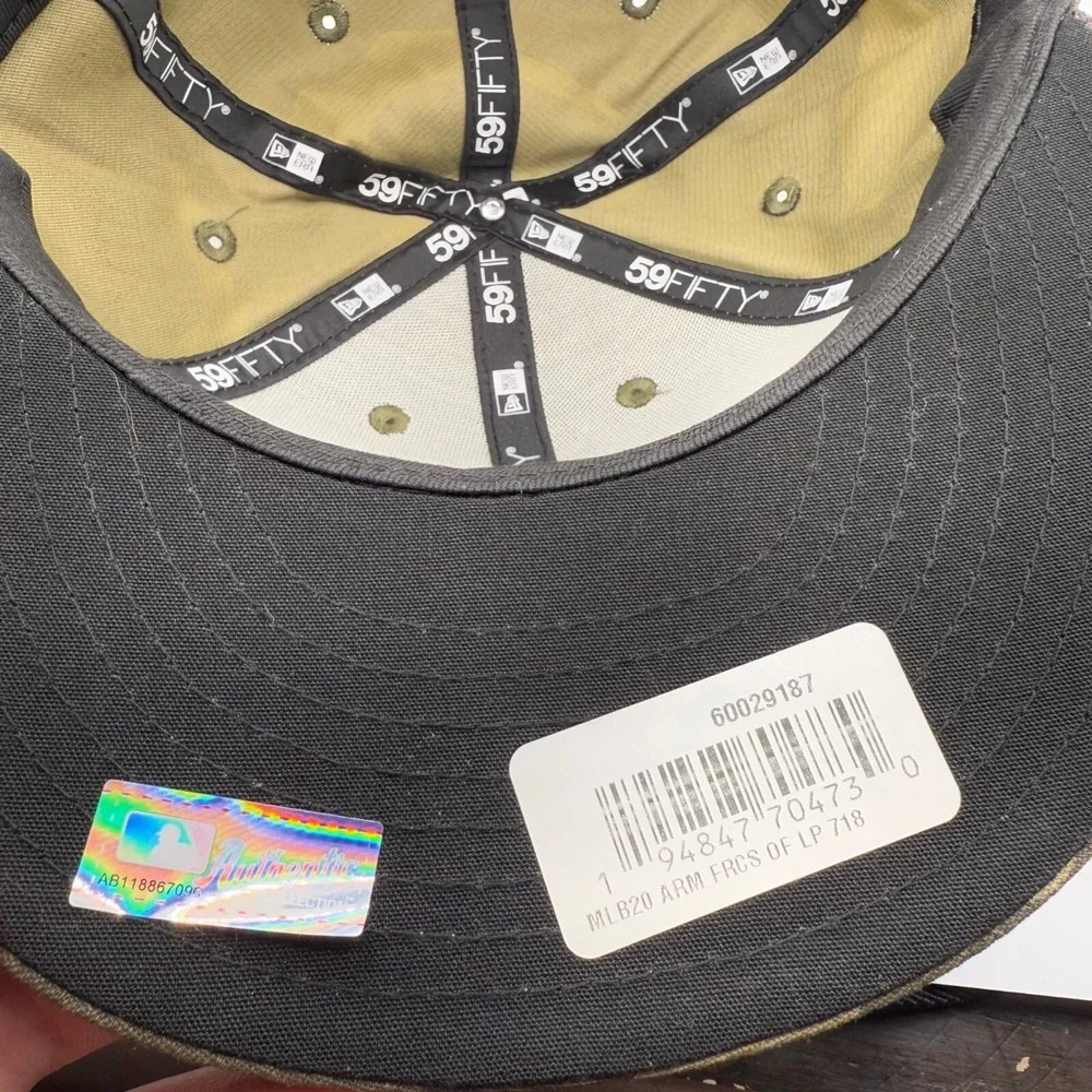 New Era 59Fifty Chicago Cubs Camo Low Profile Fitted Hat‎ 7 1/8 MLB Baseball New